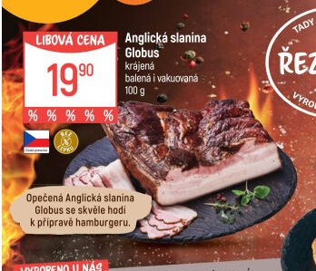 Anglická slanina Globus