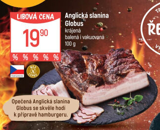 Anglická slanina Globus