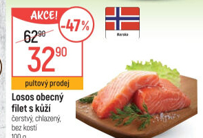 Losos obecný filety