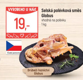 Selská polévková směs Globus