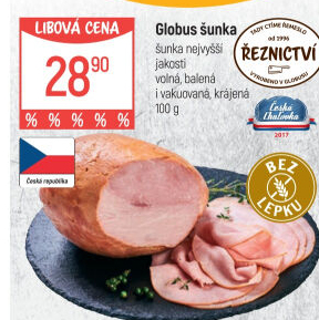 Šunka nejvyšší jakosti Globus