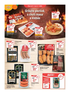 akční leták Globus 9.7.2025-15.7.2025