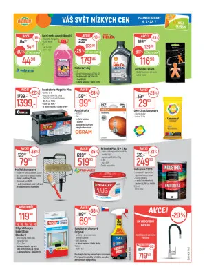 akční leták Globus 9.7.2025-15.7.2025