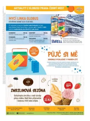akční leták Globus 9.7.2025-15.7.2025