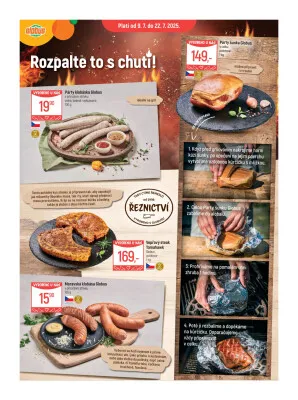 akční leták Globus 9.7.2025-15.7.2025