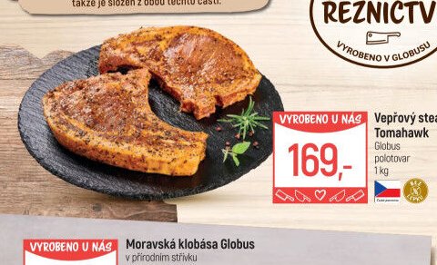 Vepřový steak Tomahawk
