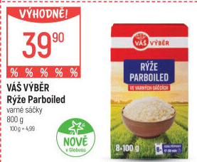 Rýže parboiled Váš Výběr