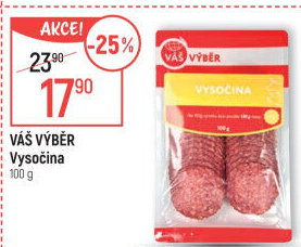Salám Vysočina Váš Výběr
