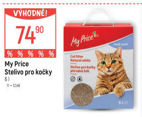 Stelivo pro kočky My Price