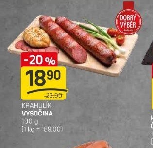 KRAHULÍK VYSOČINA