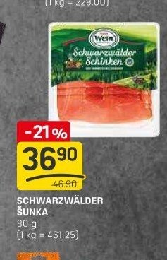 SCHWARZWÄLDER ŠUNKA