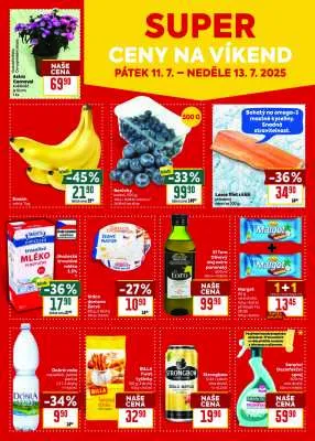 akční leták BILLA 9.7.2025-15.7.2025