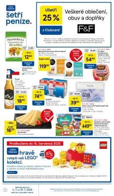 akční leták Tesco 9.7.2025-15.7.2025
