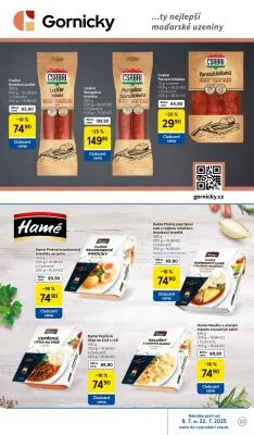 akční leták Tesco 9.7.2025-15.7.2025