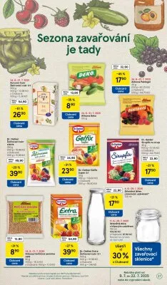 akční leták Tesco 9.7.2025-15.7.2025
