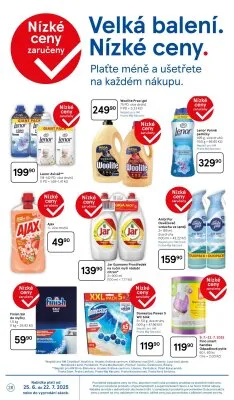 akční leták Tesco 9.7.2025-15.7.2025