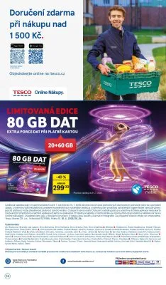 akční leták Tesco 9.7.2025-15.7.2025