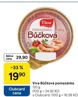 Bůčková pomazánka Viva