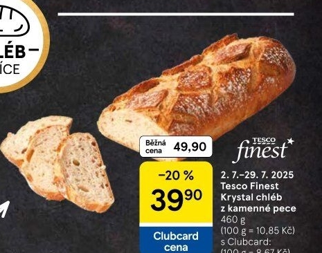 Chléb Krystal Tesco Finest