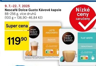 Kapsle Dolce Gusto Nescafé