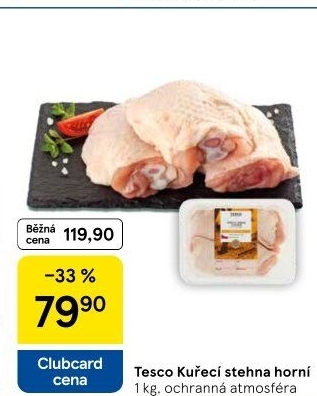 Kuřecí stehna Tesco