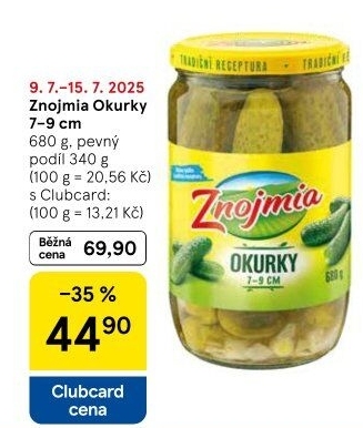 Okurky Znojmia