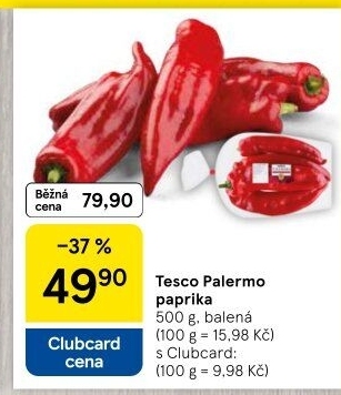Paprika Palermo Tesco
