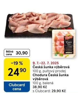 Šunka česká výběrová
