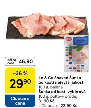 Šunka od kosti výběrová