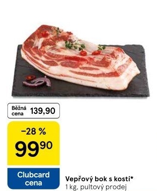 Vepřový bok s kostí