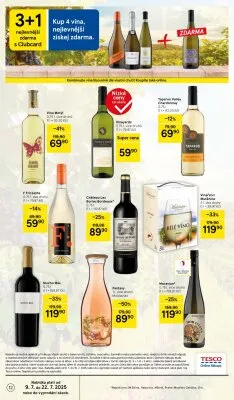 akční leták Tesco 9.7.2025-15.7.2025