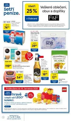 akční leták Tesco 9.7.2025-15.7.2025