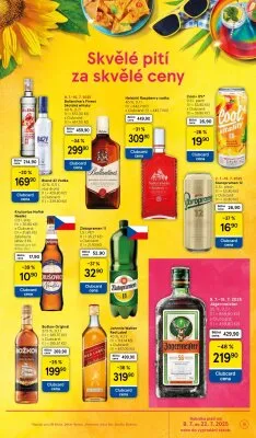 akční leták Tesco 9.7.2025-15.7.2025