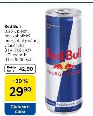Energetický nápoj Red Bull