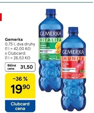 Funkční voda Gemerka