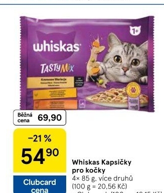 Kapsičky pro kočky Whiskas