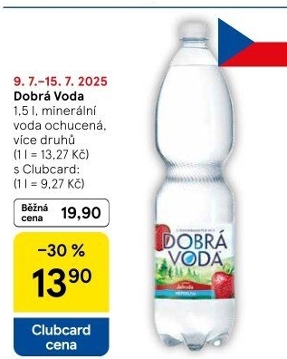 Ochucená voda Dobrá voda