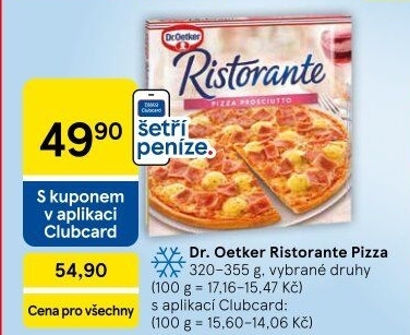Pizza mražená Ristorante Dr. Oetker