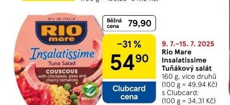 Salát Insalatissime Rio Mare