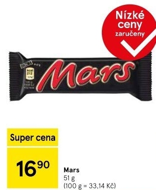 Tyčinka Mars