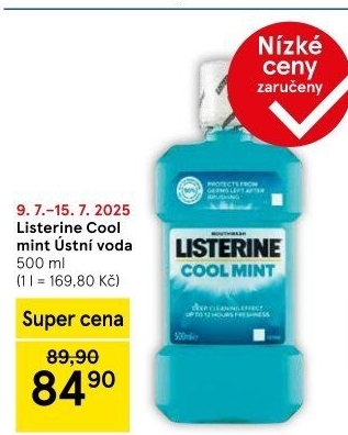 Ústní voda Listerine