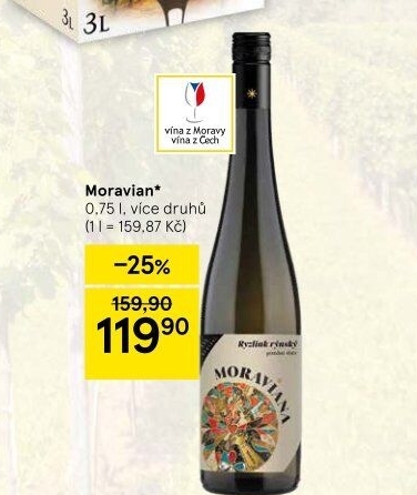 Vína Moraviana Vinohradnictví Hluk - pozdní sběr