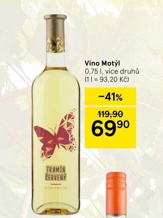 Vína Motýl Víno Mikulov