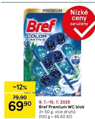 WC blok tuhý Premium Bref