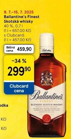Whisky Finest Ballantine'