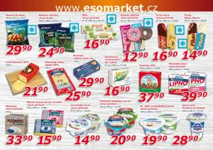 akční leták ESO MARKET 9.7.2025-20.7.2025