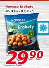 Krokety mražené Nowaco