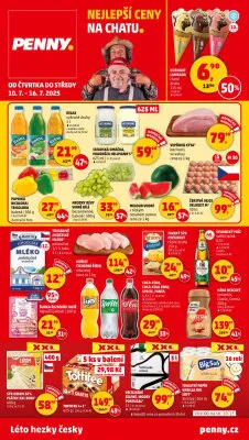 akční leták Penny Market 10.7.2025-16.7.2025