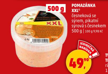 Česneková pomazánka se sýrem Gastro