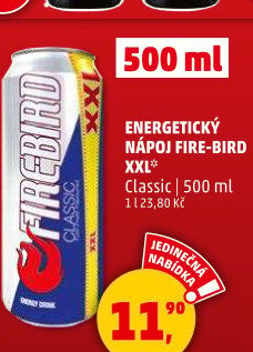 Energetický nápojFire-Bird